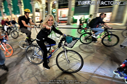 2018-10-18 Milano - Critical Mass 017